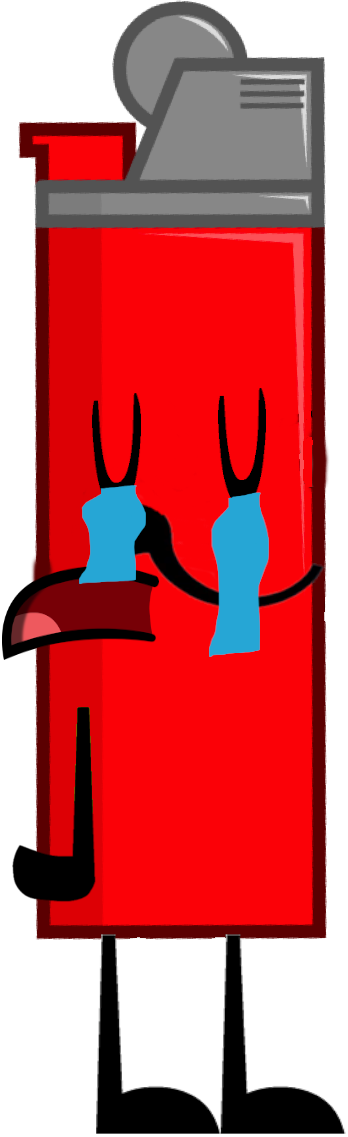 Object Havoc Lighter Crying - Lighter Object Show (348x1137)