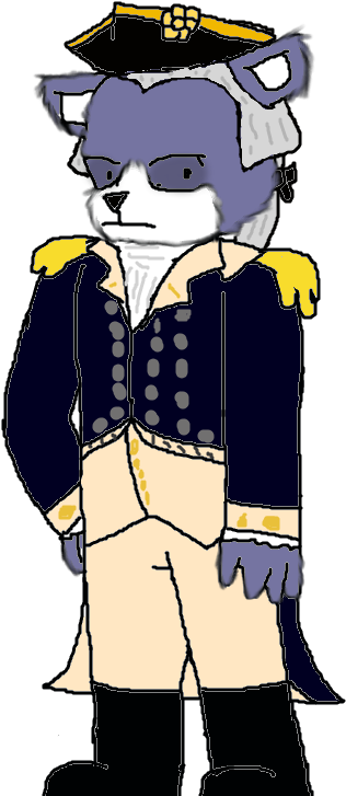 General George Washington As A Bear By Blackstarvideogamer - Cartoon (920x733)