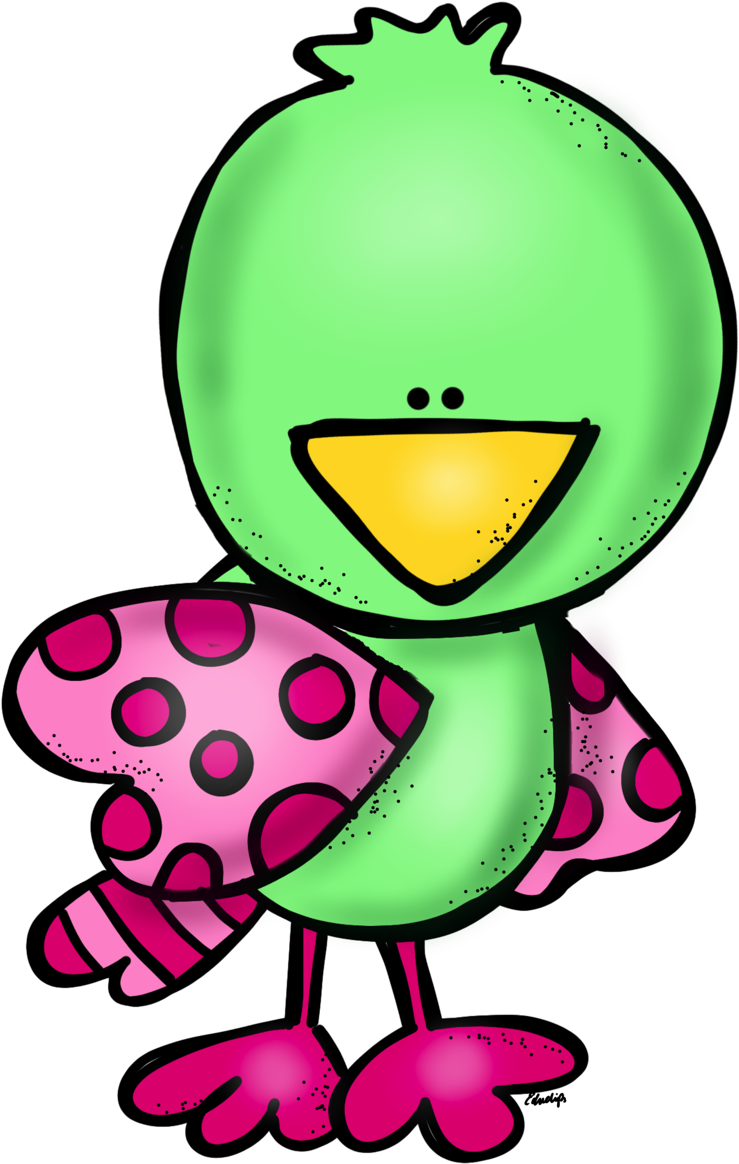 *✿*pajaros Y Jaulas*✿* - Birds Clip Art Melonheadz (1539x2400)