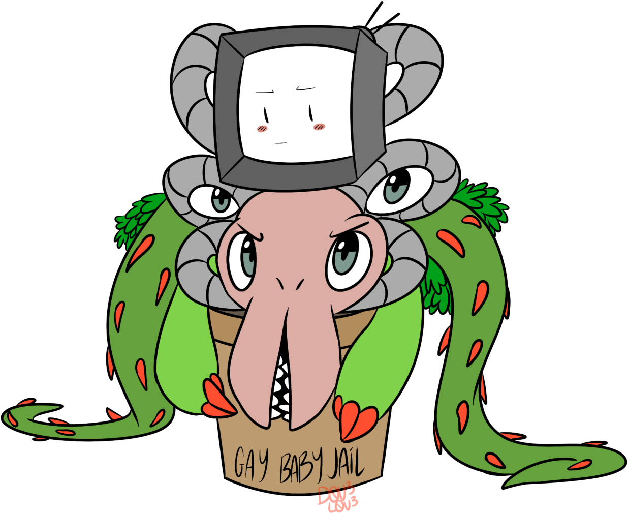 Cute{kinda} Omega Floweys - Flowey As A Baby (1280x1280)