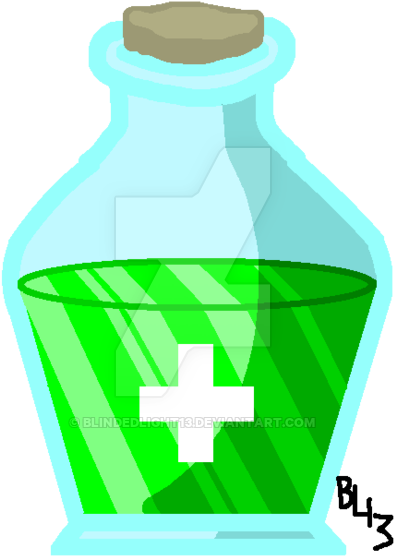 Potion Of Health By Blindedlight13 - Potion (600x600)