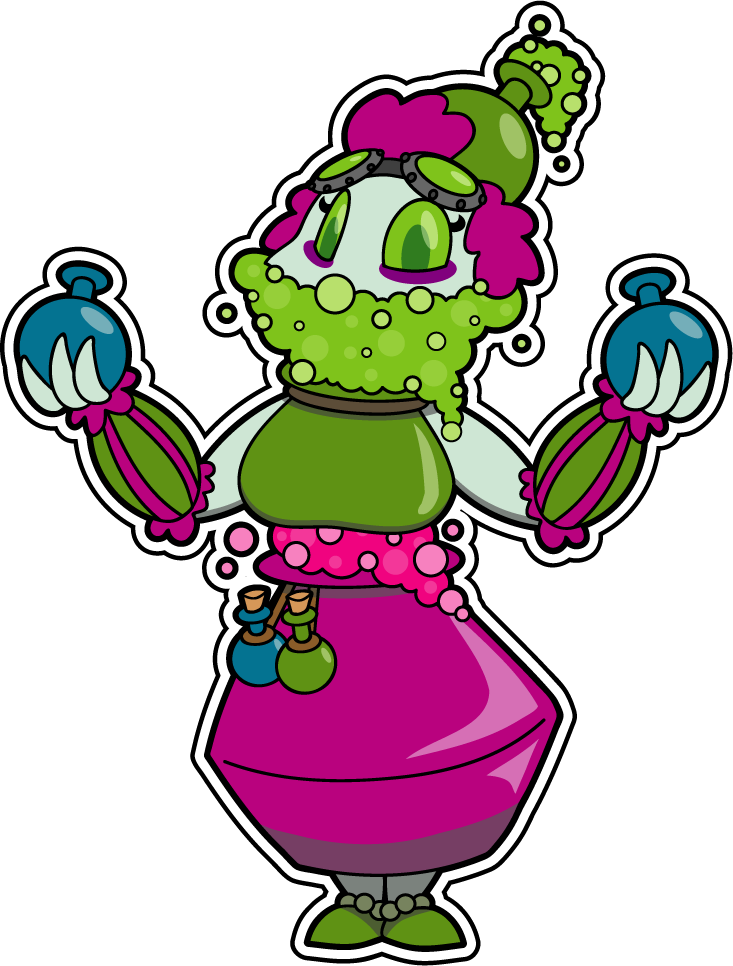 Potion Girl By Sageroot - Potion (733x966)