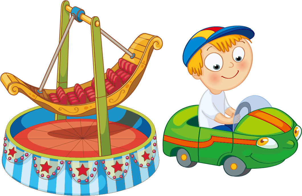 Amusement Ride Amusement Park Traveling Carnival Clip - Vector Graphics (1240x1172)