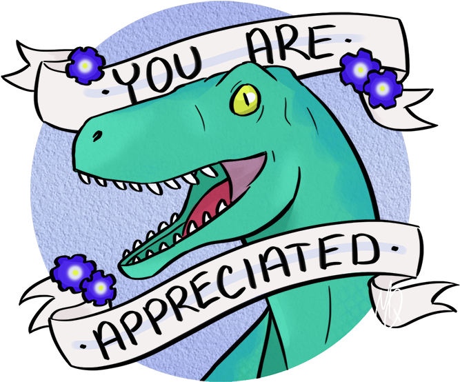 This Goes Out To Everyone Who Patrols Usersub, And - Dinosaur Transparent (735x707)