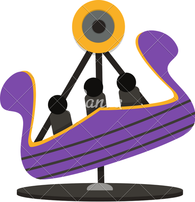 Carnival Swing Ride Vector - Carnival Swing Ride Vector (776x800)