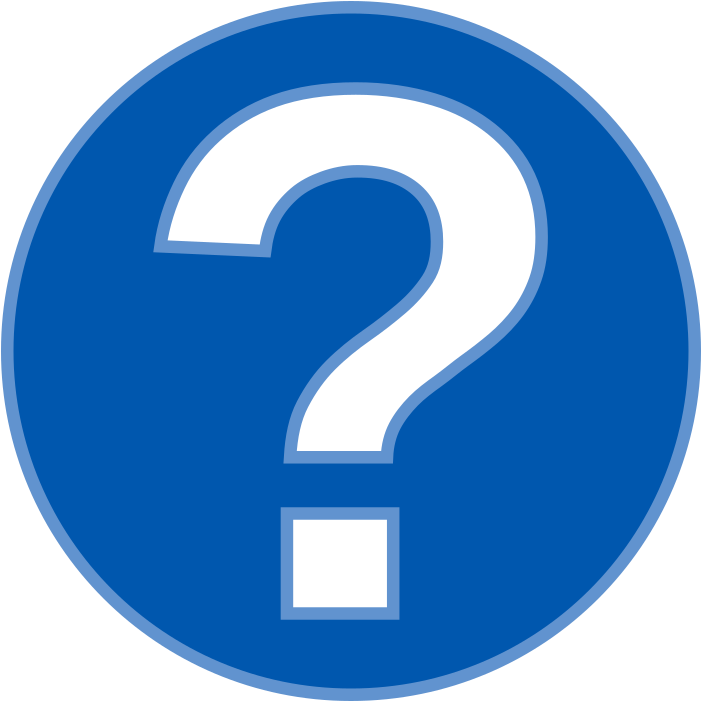 Blue Question Mark Clip Art Download - Windows Question Mark Png (800x800)