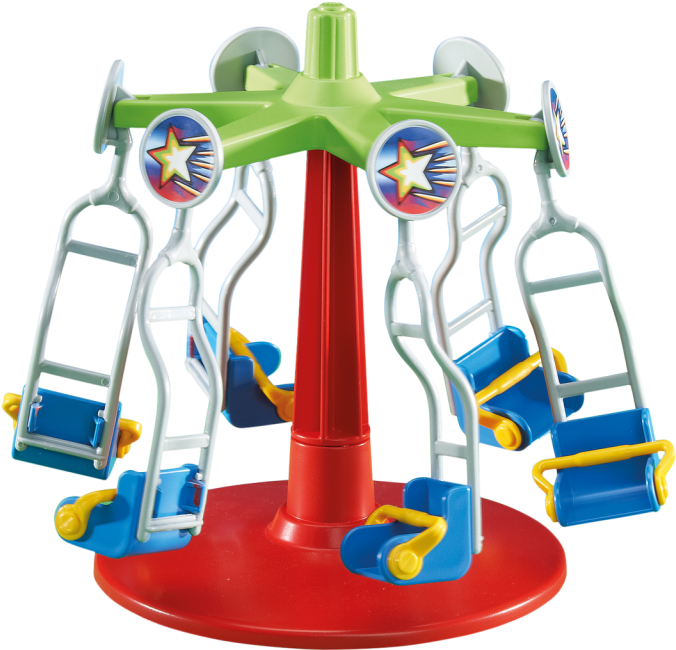 Playmobil - 6440 - Carnival Swings - Playmobil Add On 6440 Carnival Swings (1024x717)
