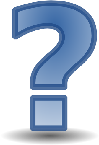 Blue Question Mark Icon - Dark Blue Question Mark (512x512)