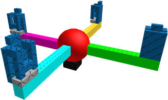 Carnival Ride - Colorful Spinner - Playground (420x420)