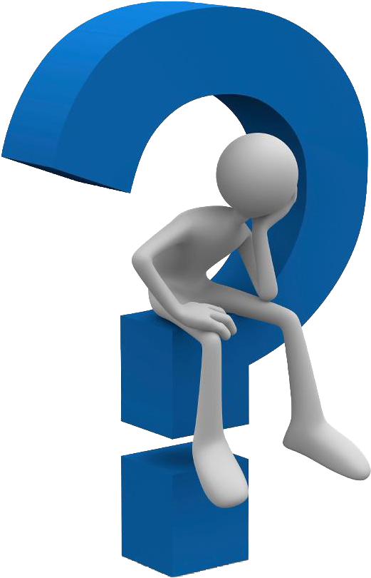 Answering Questions Adults With Divorced Parents Ask - Question Mark Word Art (536x824)