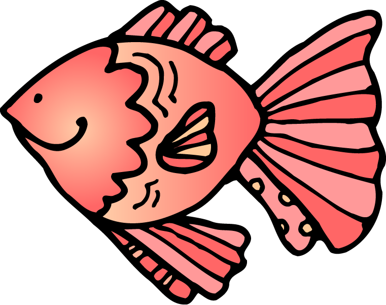Fish Clipart Dj Inkers (761x601)