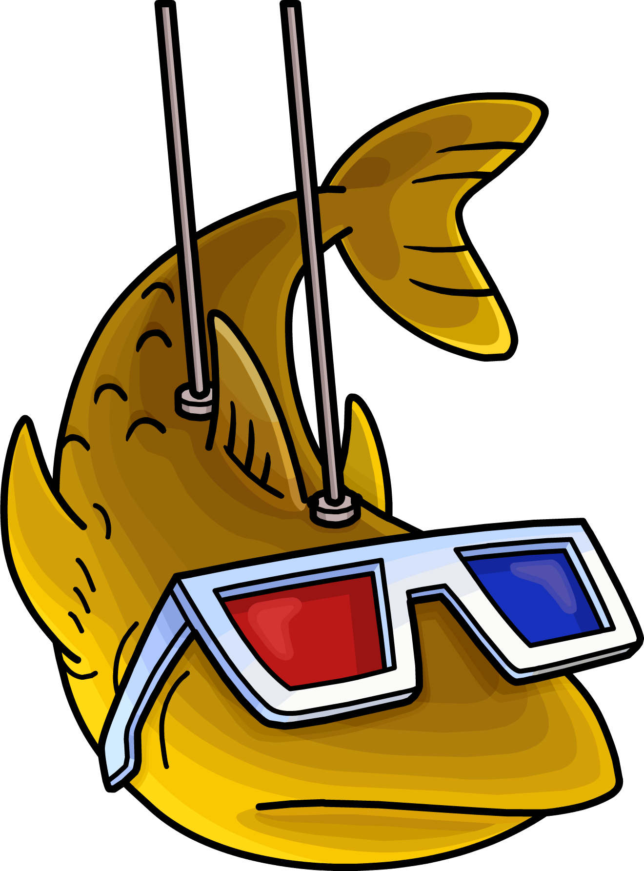 Fluffy Wearing 3d Glasses - Polarized 3d System (1320x1785)
