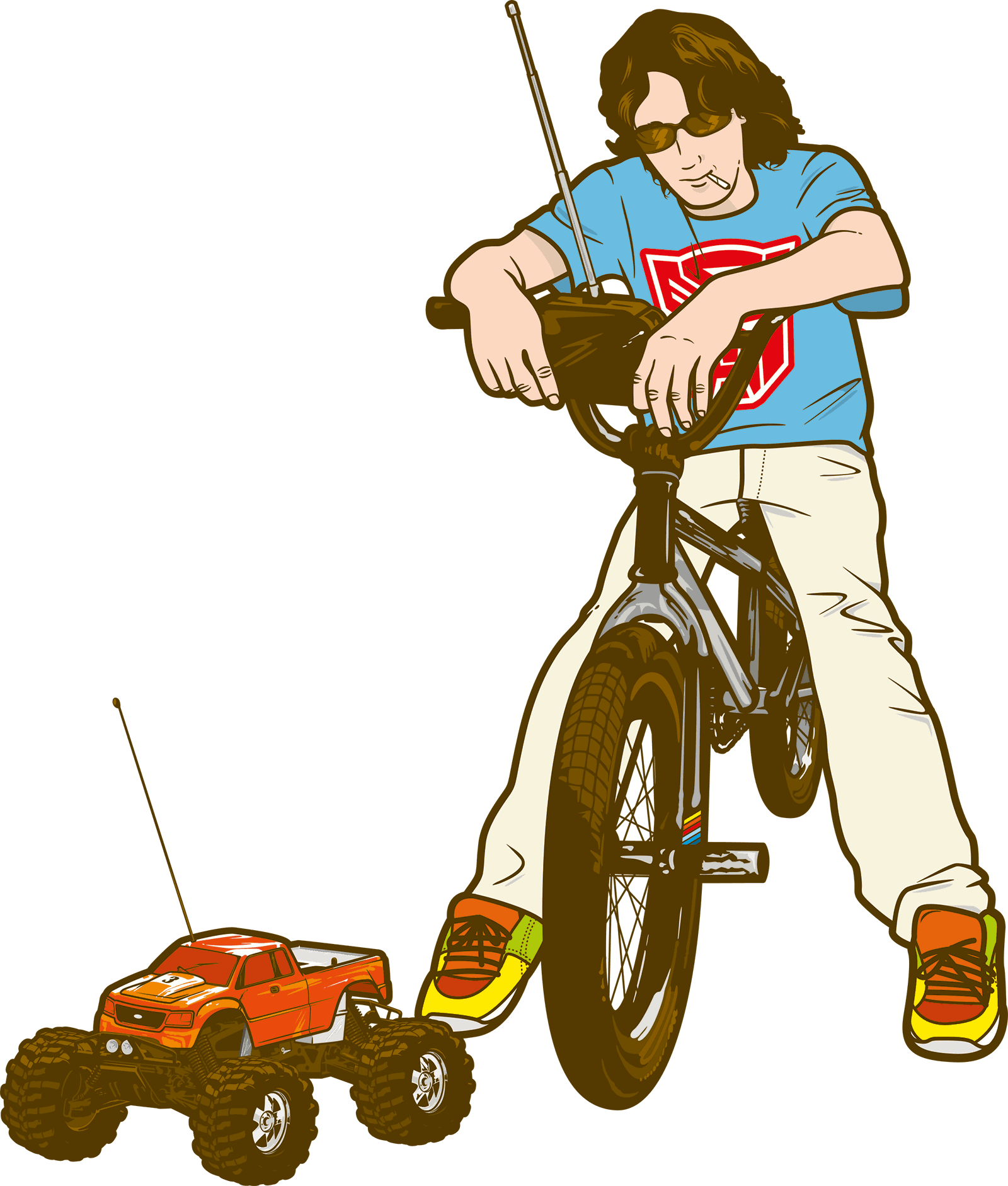 The Big Kid - Boy On A Bike (1600x1882)