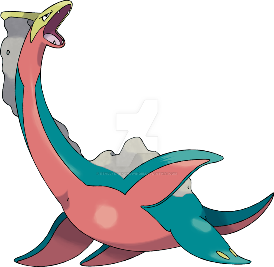 Elasmodon By Reallydarkandwindie - Elasmo Pokemon (906x882)