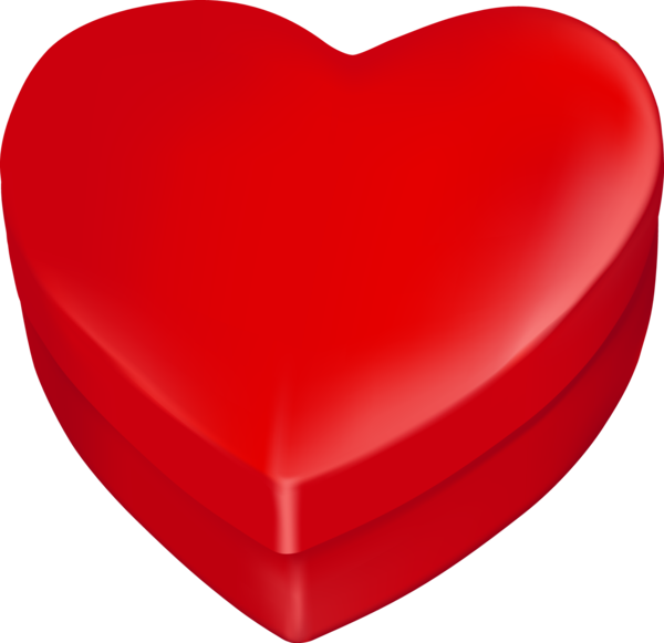 Boîte - Red Heart Shape Balloon (600x581)