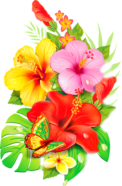 Yellow Hibiscus Shower Curtain (394x599)