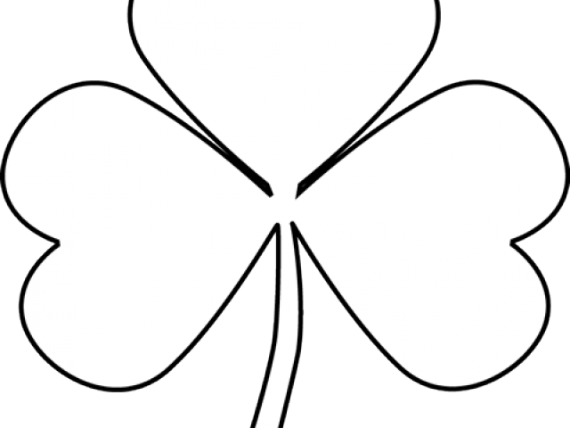 White Shamrock Cliparts - White Shamrock Cliparts (640x480)