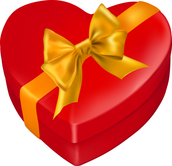 Boîte - Heart Shape Gift Box (600x581)