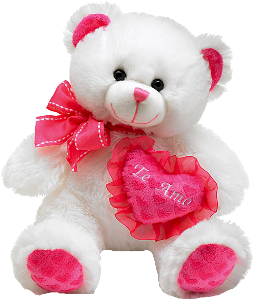 Ourson Bär Bear Urso Orso Peluche Saint Valentin - Valentines Blingee (700x629)