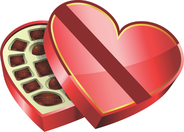Boite En Coeur Png Tube St Valentin Dessin Chocolate Heart Png 600x430 Png Clipart Download