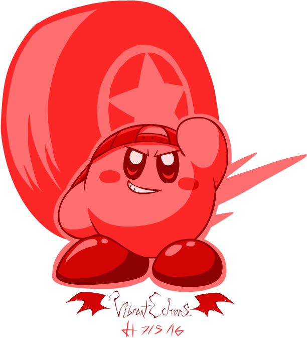 Cupid Kirby By Vibrantechoes - Wheel Kirby (700x700)