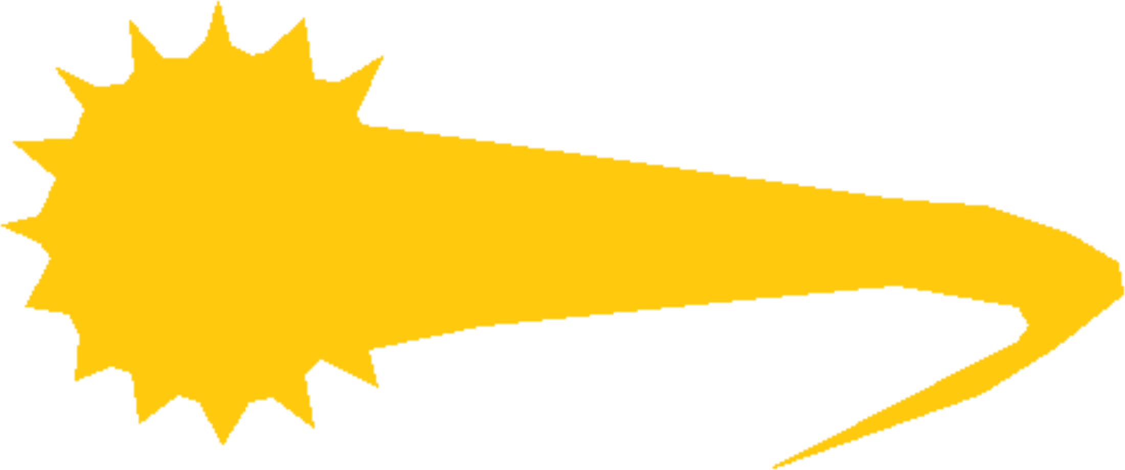 Big Image - Comet Clipart (2200x919)