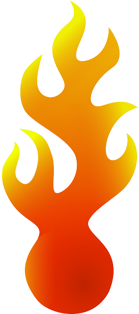 Fire Hot, Flame, Comet, Fire - Fire Ball (320x640)