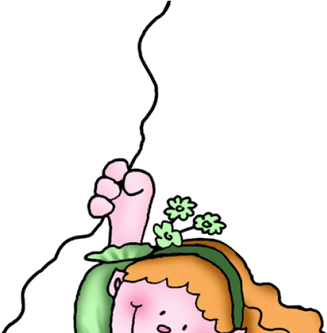 Shamrock Clipart Girl - Shamrock Clipart Girl (640x480)