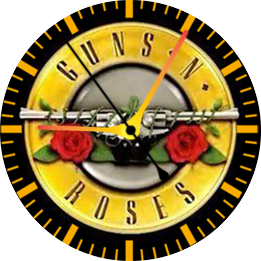 Guns And Roses Watch Face Samsung Gear S2 S3 - Guns N' Roses (512x512)
