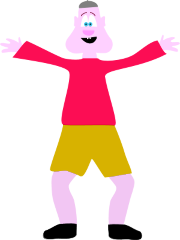 Open Arms Clip Art Free - Portable Network Graphics (600x800)