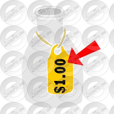 Price Tag Stencil - Illustration (380x380)