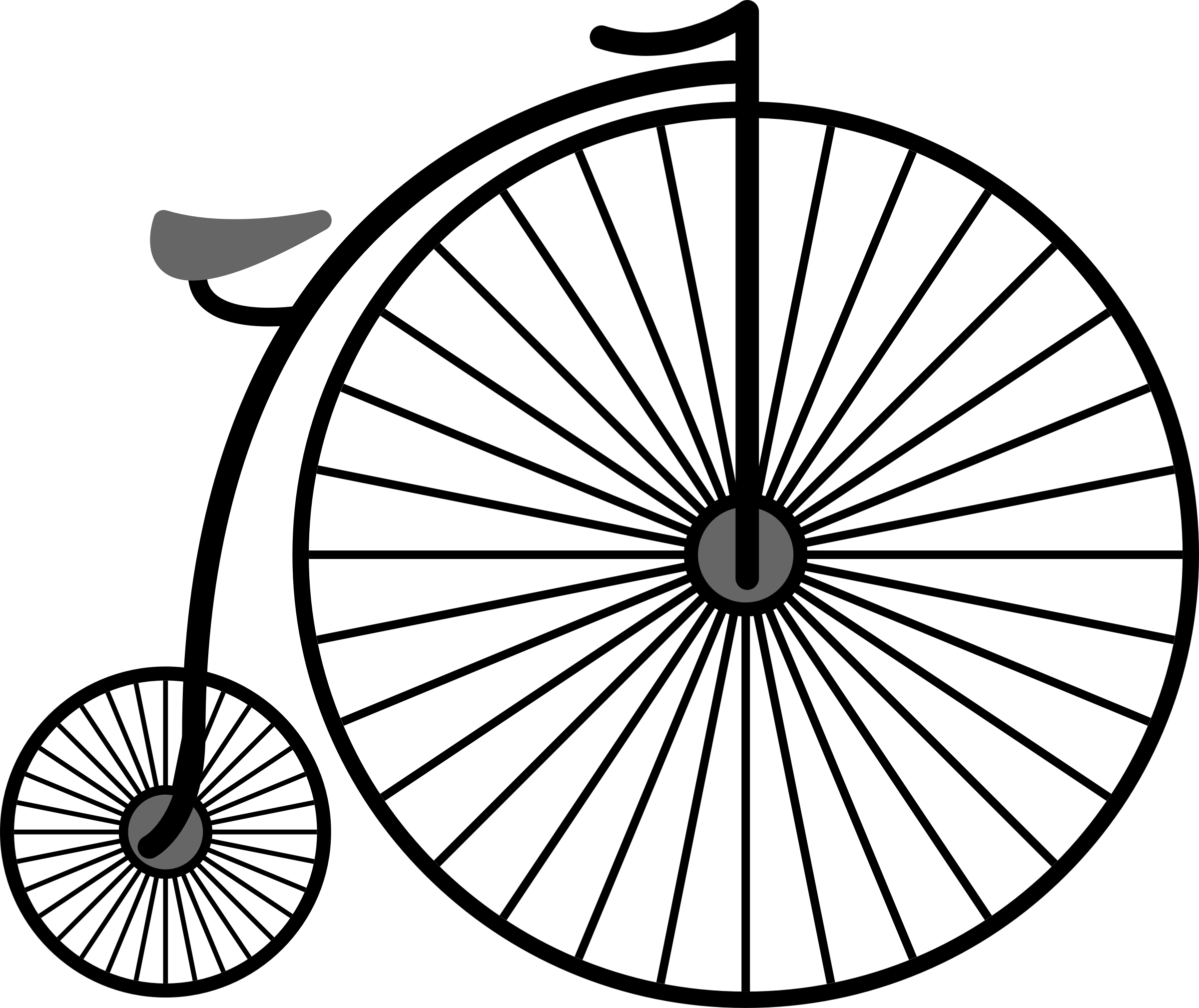 Penny Farthing - Penny Farthing Bicycle (2400x2018)