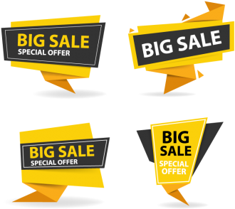 Colorful Shopping Sale Banner, Sticker, , Png And Vector - Special Sale (360x360)