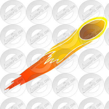 Comet Stencil - Illustration (380x380)