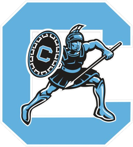 Camden Military Academy Spartans - Fathead Unc Greensboro Spartans Logo Wall Graphic (441x488)