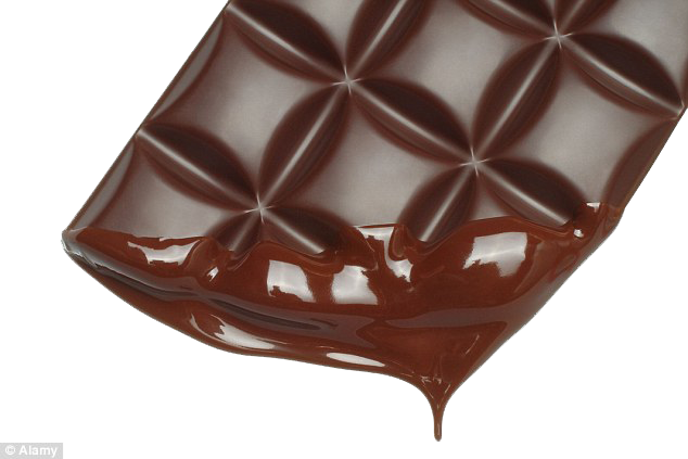 Melting Chocolate Bar Png Transparent Melting Chocolate - Chocolate Png File (634x423)