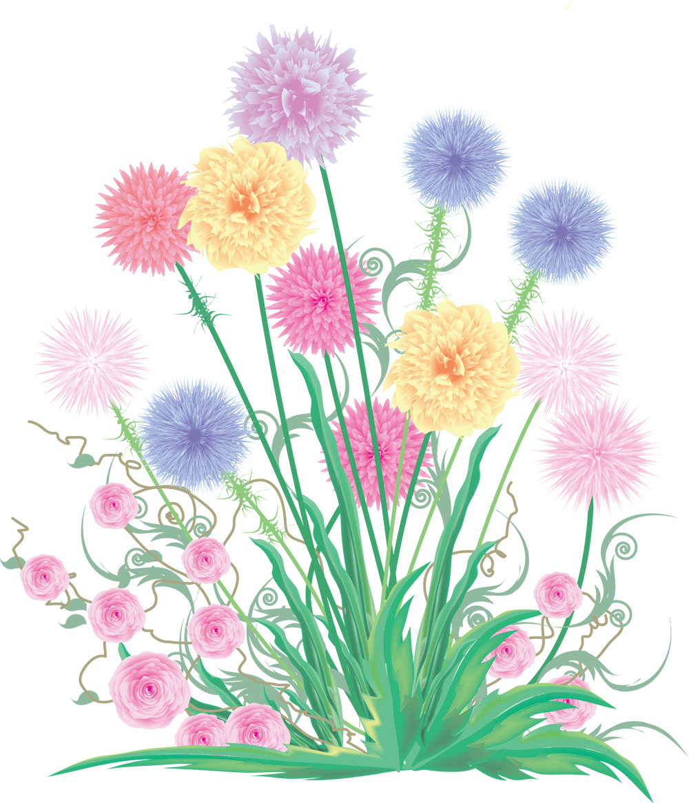 Flower Bouquet Drawing Clip Art - Flower Bouquet Drawing Clip Art (1000x1166)