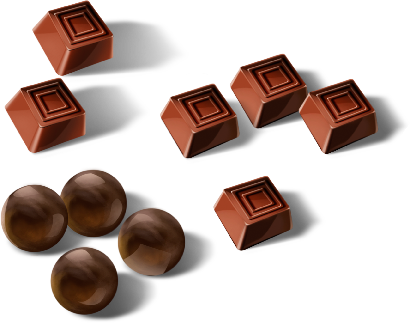 Chocolate Png Image - Chocolate Png (1708x1345)
