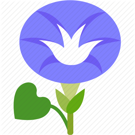 Morning Glory Clipart Garden Flower - Flora Png Icon (512x512)