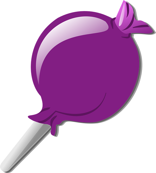 Candy Apple Cliparts 8, - Candy Pop Clipart (648x720)