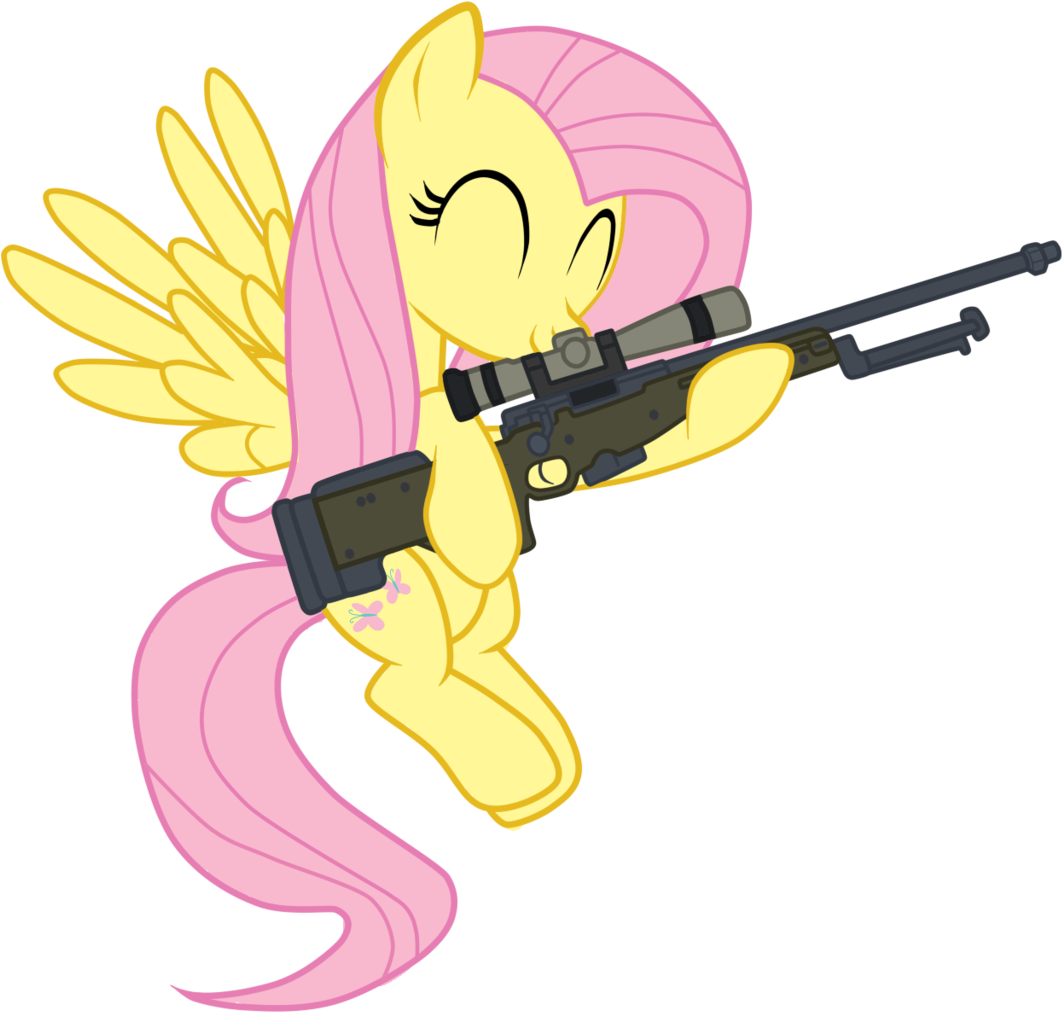 Arctic Warfare, Artist - Fluttershy Cs Go (1075x1024)