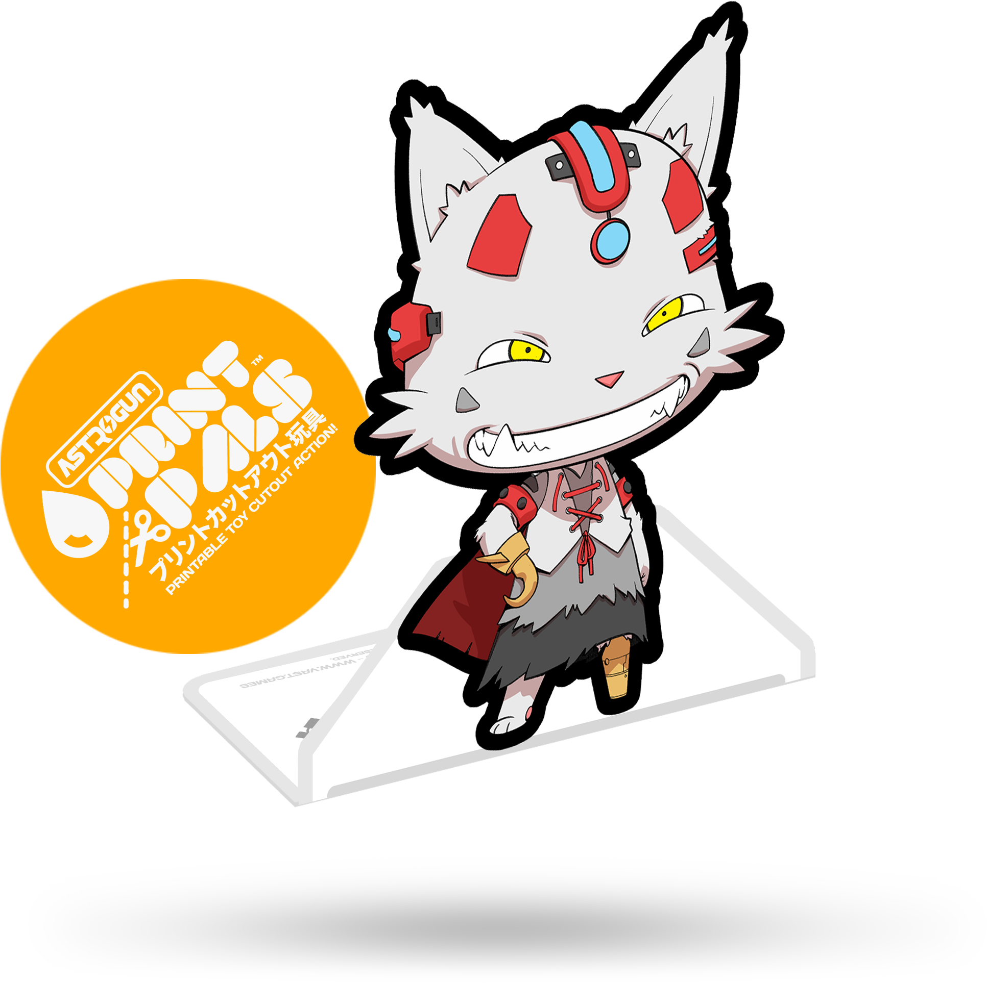 Printpals™ Michu - Made Example - Astrogun (2000x2000)