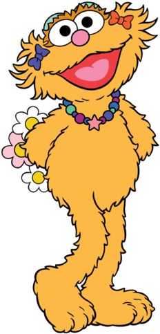 Zoe Images Zoe Wallpaper And Background - Zoe Sesame Street Clipart (261x500)