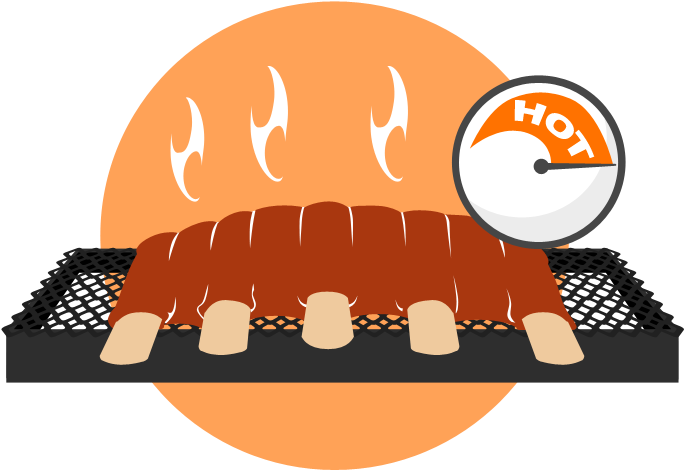 Barbecue Sauce Clipart Baby Back Rib - Barbecue (707x508)