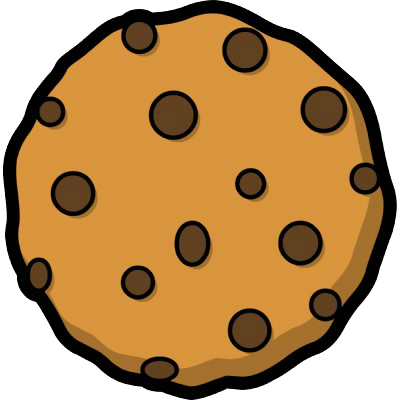 Ideal Chocolate Chip Cookie Clip Art Galleta Png By - Cartoon Cookies (400x400)
