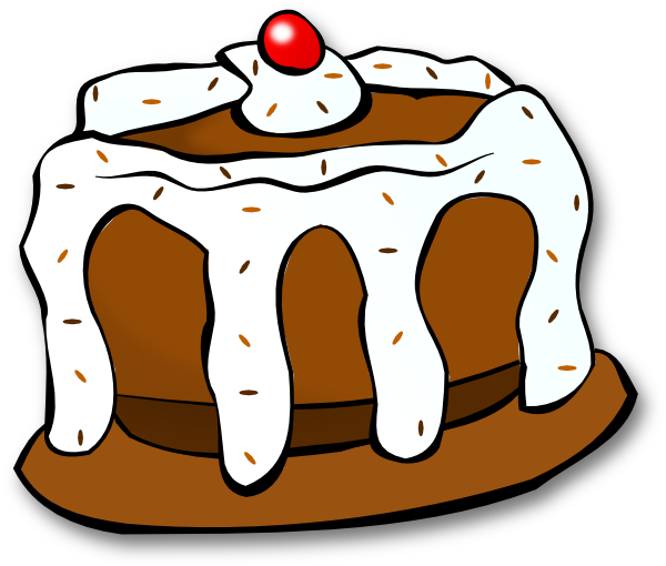 Chocolate Cake Clipart Baking Cake - Chocolate Cake Clip Art (600x510)