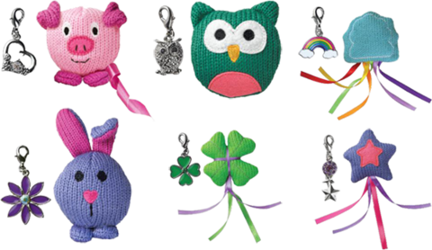 Kong Cat Charmed Toy - Kong Cat Charmed Characters Assorted - 6cm (480x278)