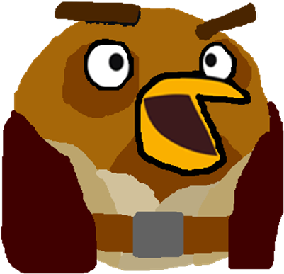 Star Wars Clipart Mace Windu - Angry Birds Star Wars (510x498)