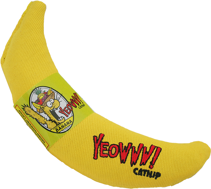 Yeowww Catnip Banana 7" Cat Toy (700x625)
