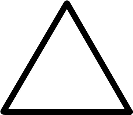 Mental - Triangle Outline (500x500)
